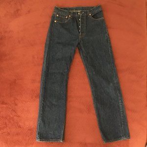 Vintage Levi's 501 dark wash 28x29